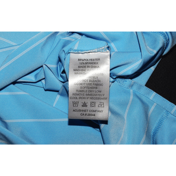 FootJoy "94th New Years" Men's Short Sleeve Golf Polo Striped Shirt Size‎ Medium - Picture 7 of 7